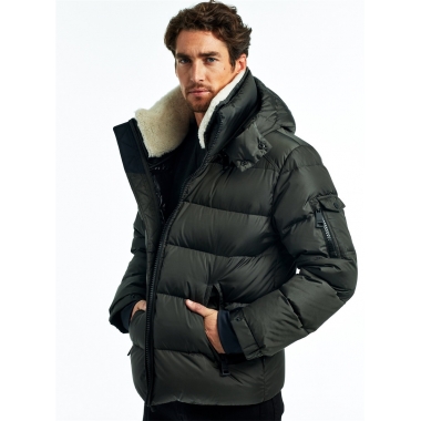Men's Long sleeve winter down jacket FO20-0089