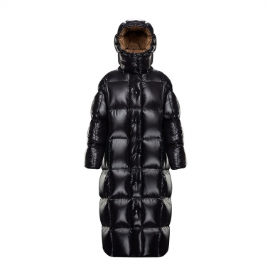 Women's Long sleeve winter Nylon Puffer Coat FO19-0261