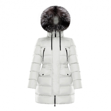 Women's Long sleeve winter Nylon Puffer Coat FO19-0282