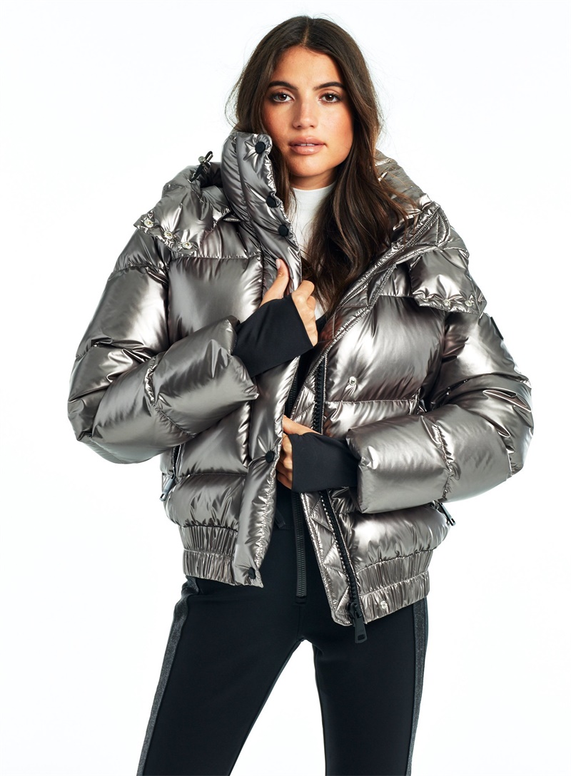 Women's Long sleeve winter down jacket FO20-0073 - Bombers - Custom ...
