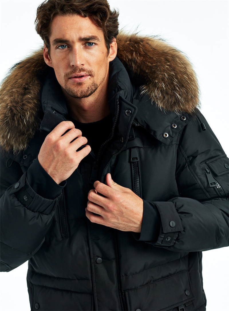 Men's Long sleeve winter down coat FO20-0092 - Down Coat - Custom ...