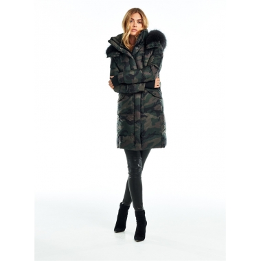 Women's Long sleeve winter down coat FO20-0043