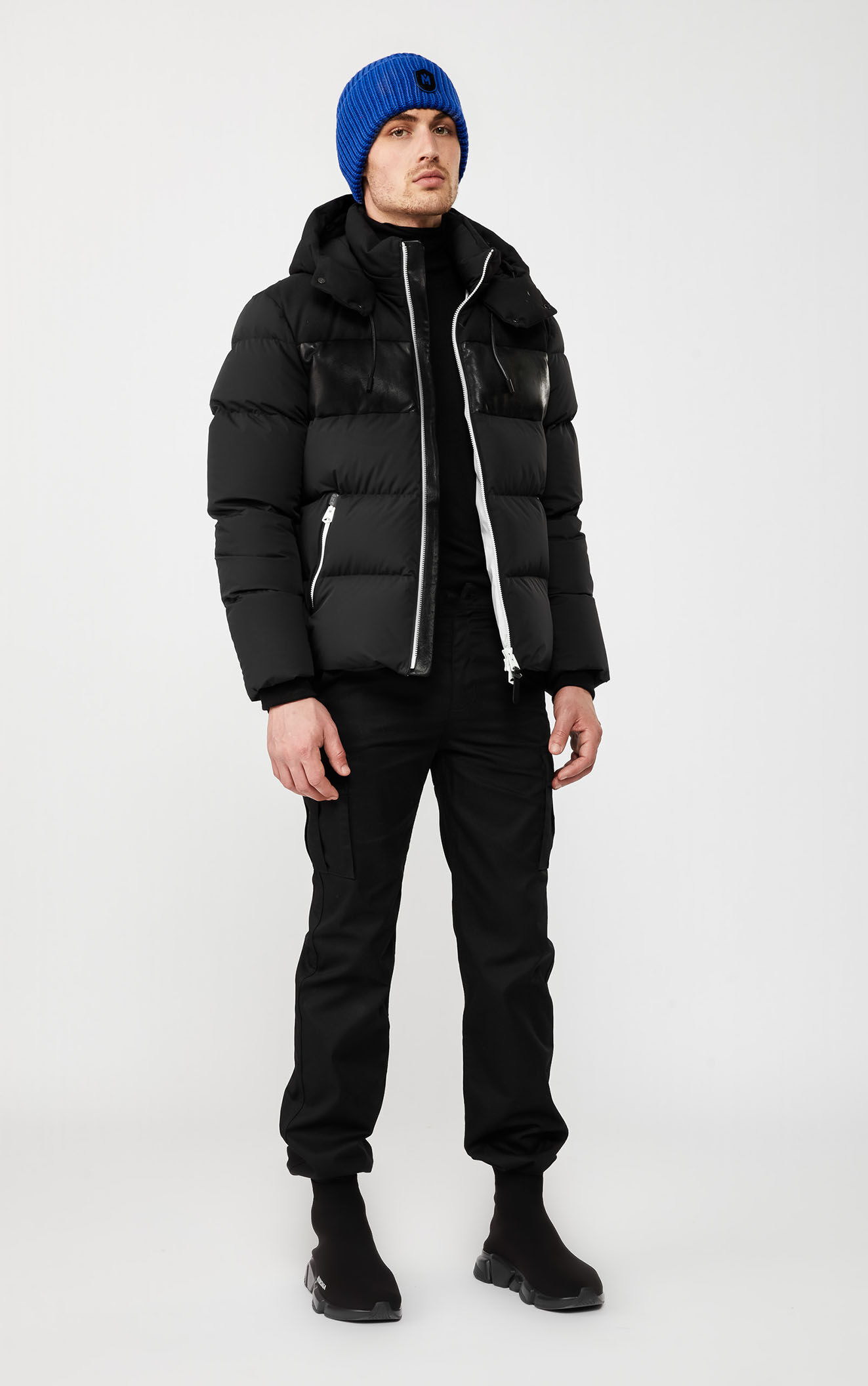Men's Long sleeve winter down jacket FO20-0135 - Puffer Jacket - Custom ...