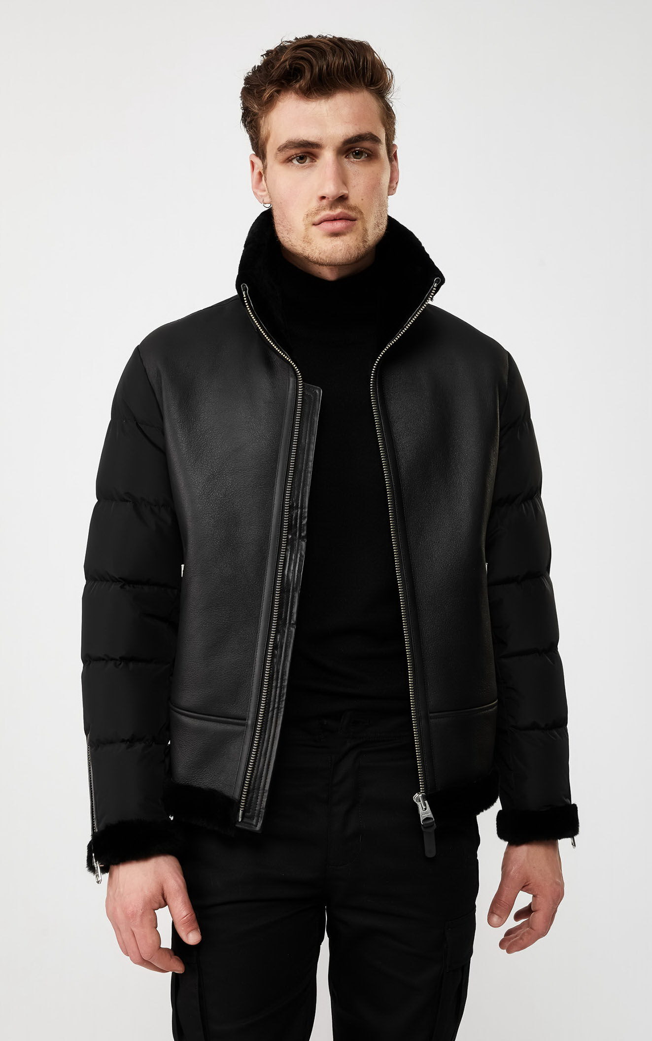 Men's Long sleeve winter down jacket FO20-0143 - Down Coat - Custom ...