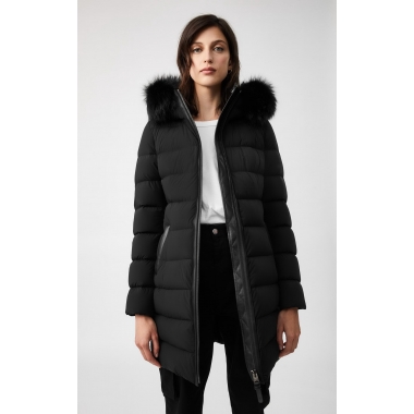 Women's Long sleeve winter down coat FO20-0179