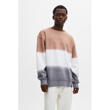 Men's Long sleeve Coloured Round Neck Sweatshirts FO22-H018