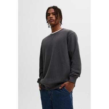 Men's Long sleeve Coloured Round Neck Sweatshirts FO22-H028