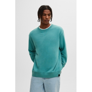 Men's Long sleeve Coloured Round Neck Sweatshirts FO22-H029